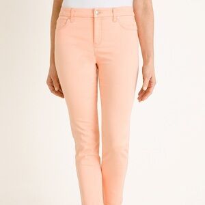 New Chico's So Slimming Girlfriend Ankle Jean Size 8 Chico's Size‎ 1